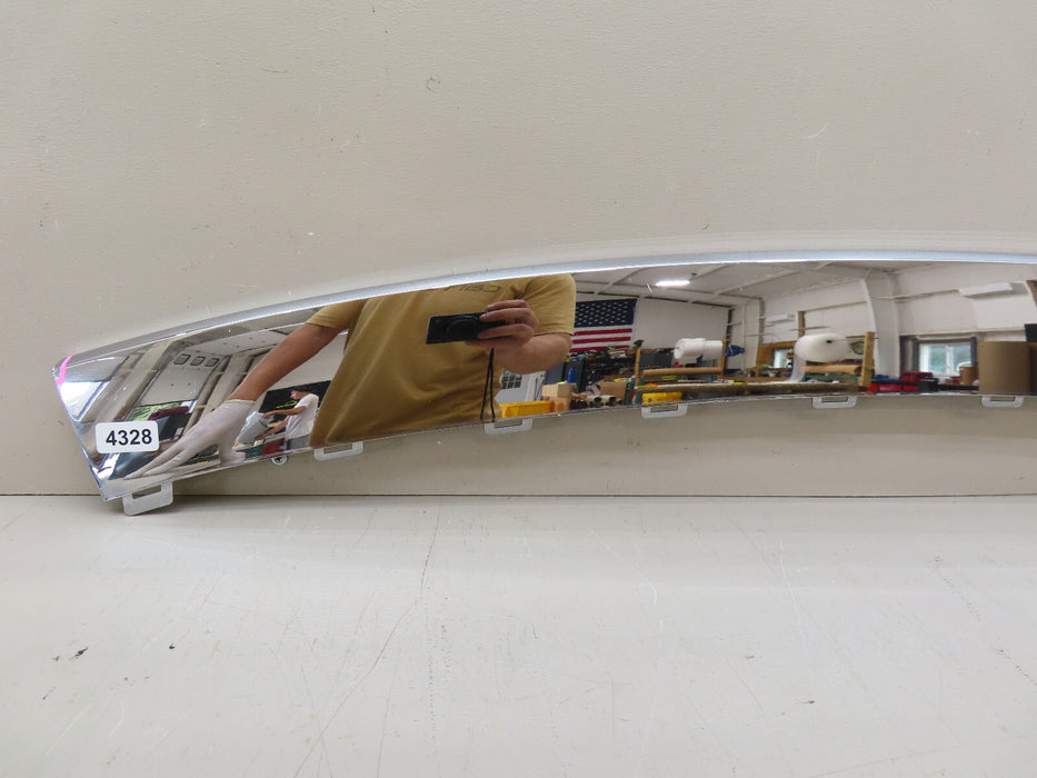 2013-2017 BUICK ENCLAVE REAR BUMPER STEP PAD CHROME TRIM OEM 20983444