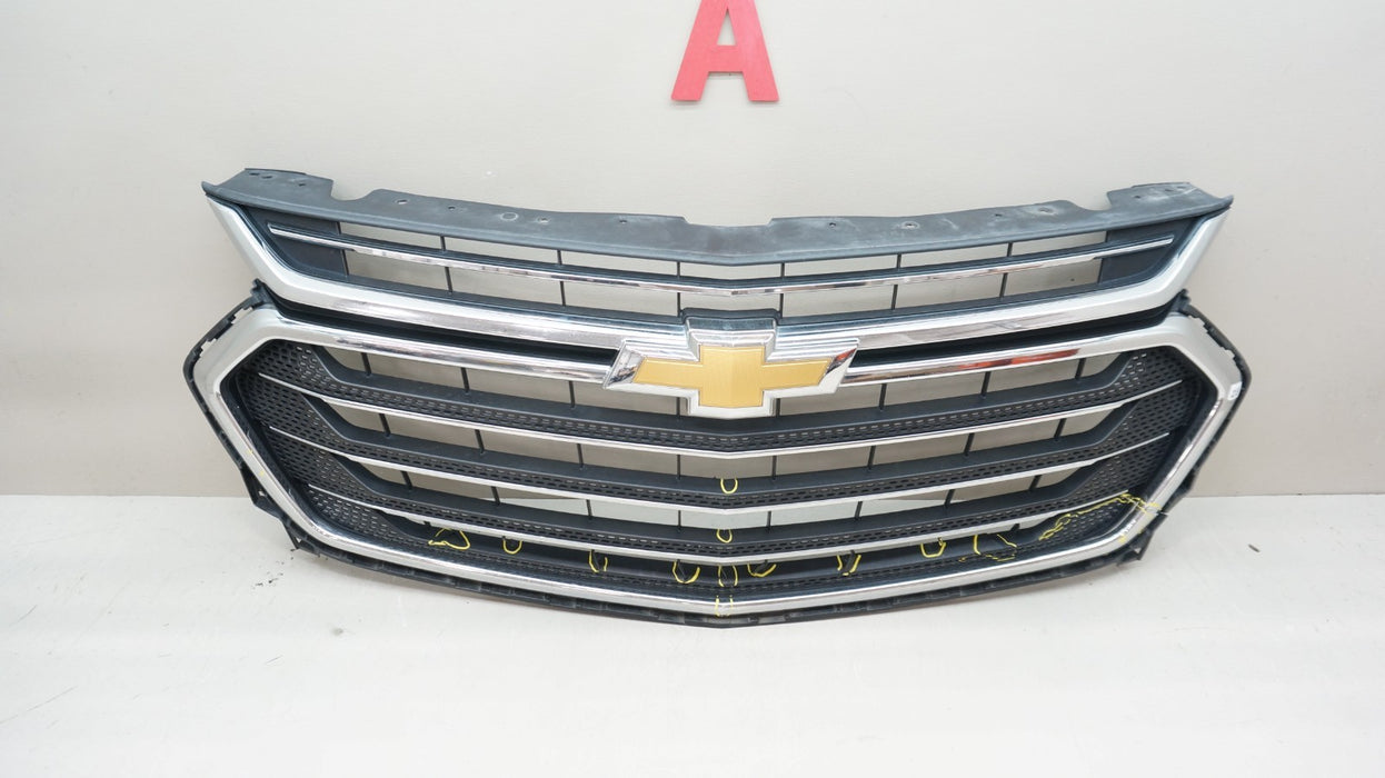 2018-2021 CHEVROLET TRAVERSE FRONT BUMPER RADIATOR GRILLE OEM 84344488 *DAMAGED*