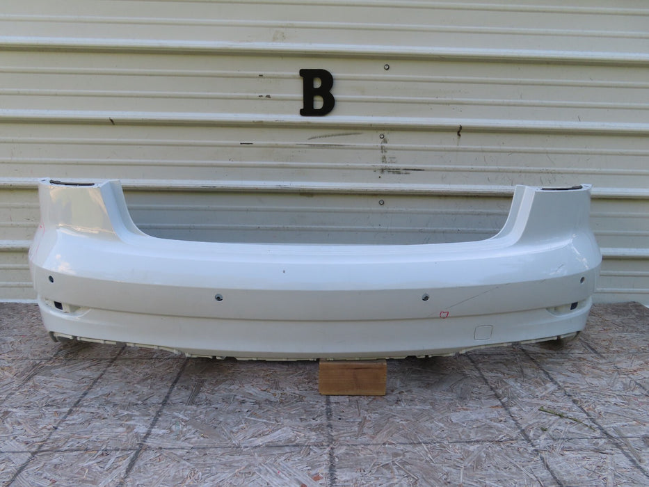 2017-2018 AUDI A3 QUATTRO SEDAN S-LINE REAR BUMPER COVER PANEL OEM 8V5807511J