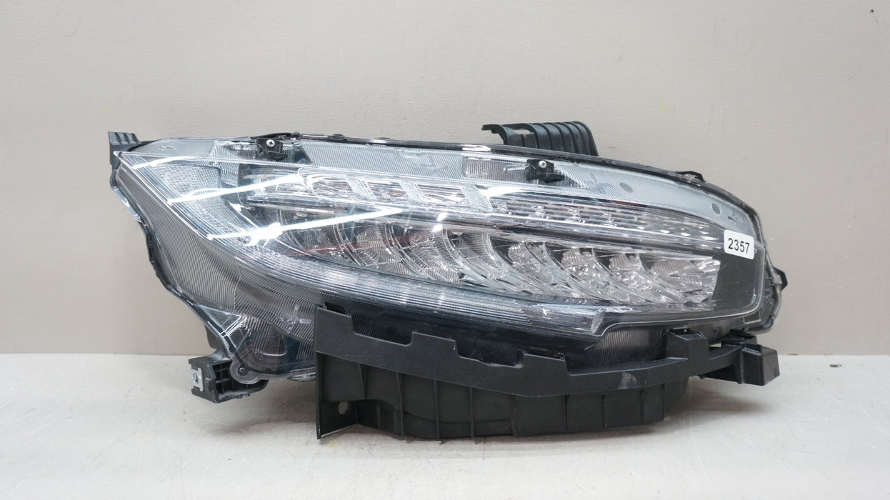 2016-2021 HONDA CIVIC FRONT RIGHT PASSENGER SIDE HEADLIGHT LED OEM