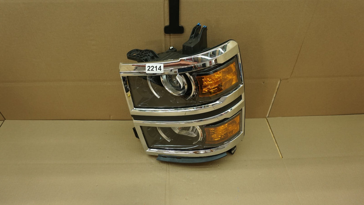 2015-2019 CHEVROLET SILVERADO 1500 FRONT LEFT DRIVER SIDE HEADLIGHT AFTERMARKET
