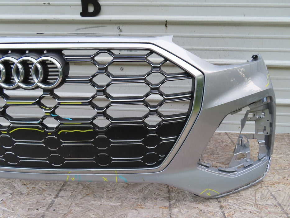 2021-2022 AUDI Q5 SUV FRONT BUMPER COVER W/ GRILLE GRILL EMBLEM OEM 80A807437P