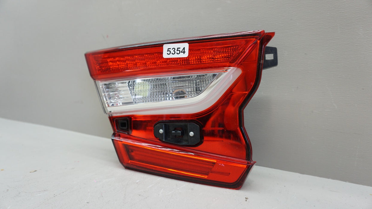 2018-2019 HONDA ACCORD REAR LEFT SIDE INNER TAIL LIGHT LAMP OEM 34155-TVA-A013