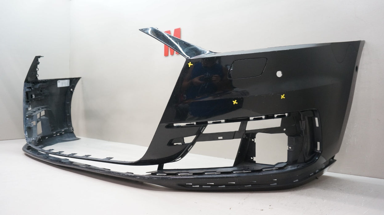 2019-2021 AUDI A8 FRONT BUMPER COVER PANEL PLASTIC OEM