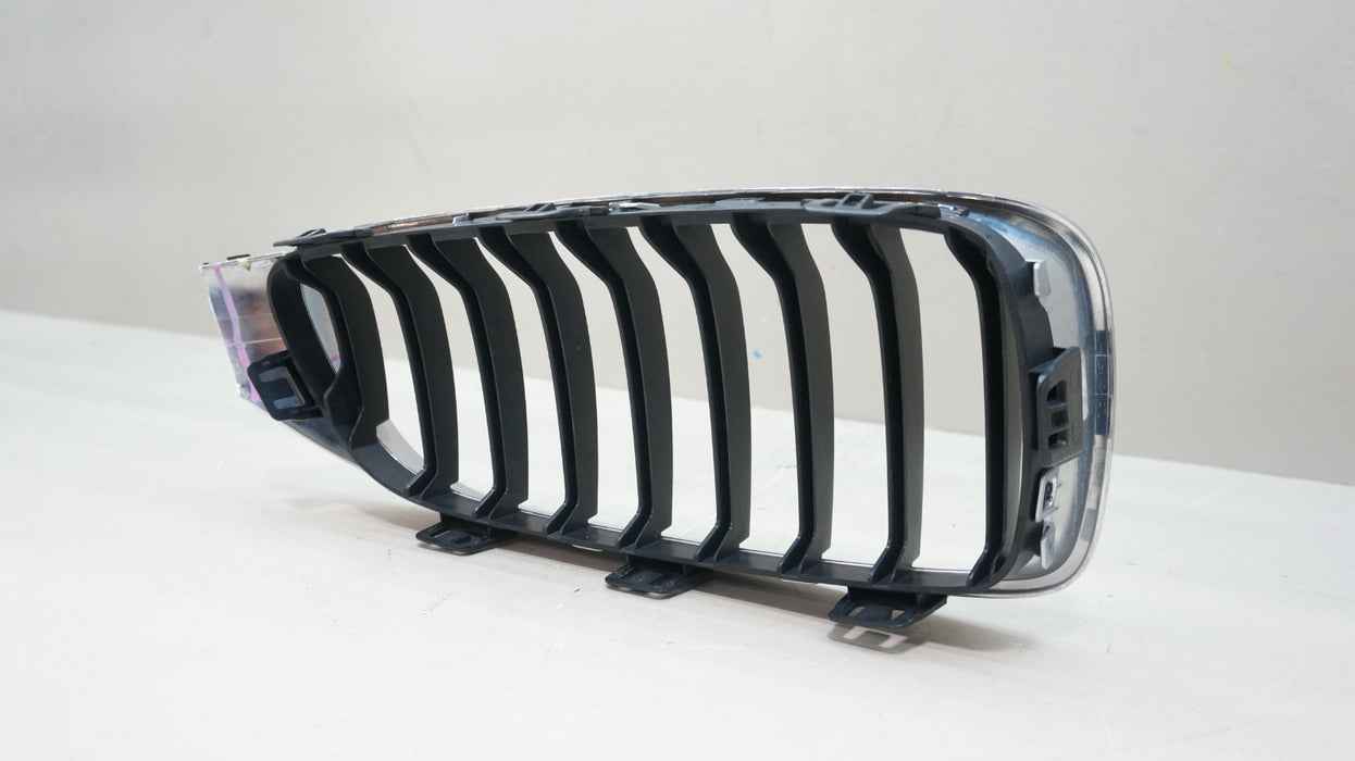 2014-2017 BMW 4 SERIES FRONT LEFT KIDNEY RADIATOR GRILLE GRILL OEM