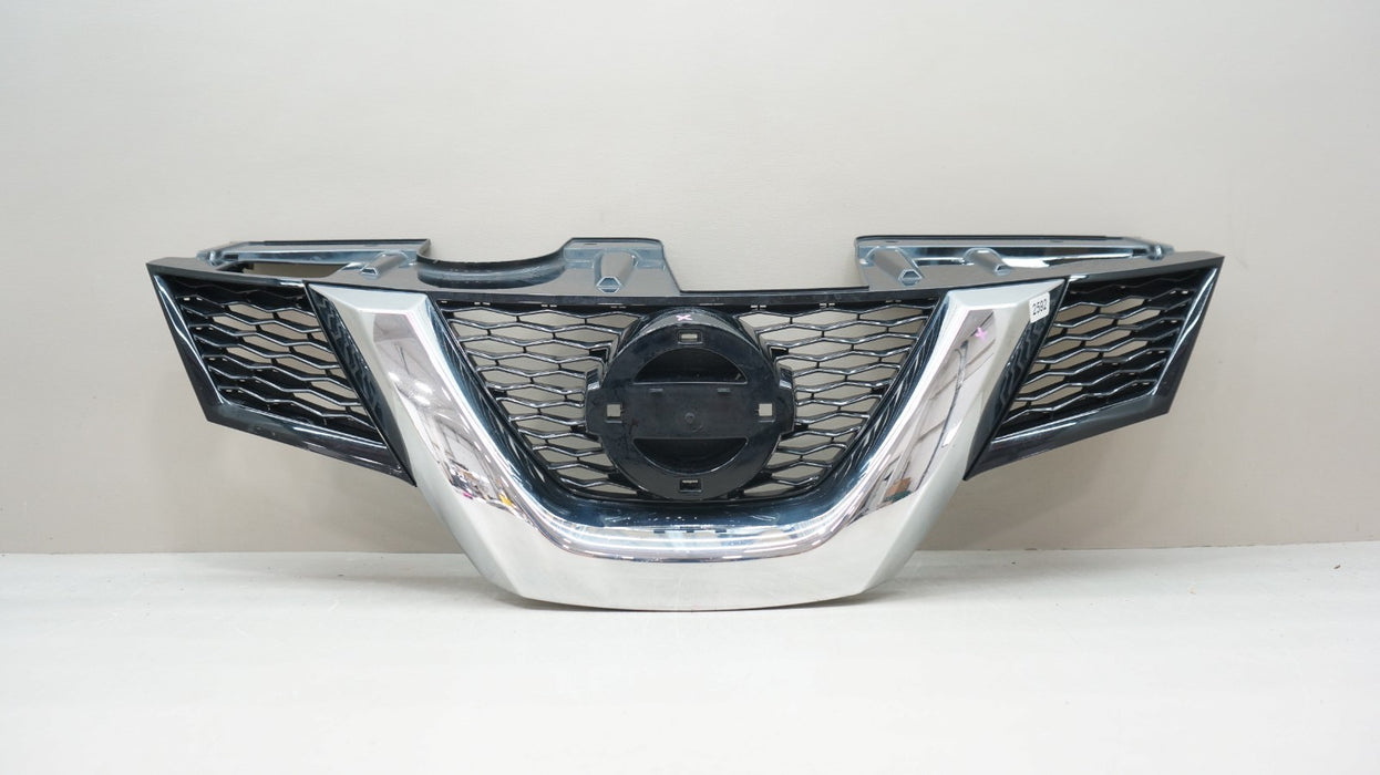 2015-2017 NISSAN ROGUE FRONT UPPER BUMPER RADIATOR GRILLE OEM 62310 9TA0A