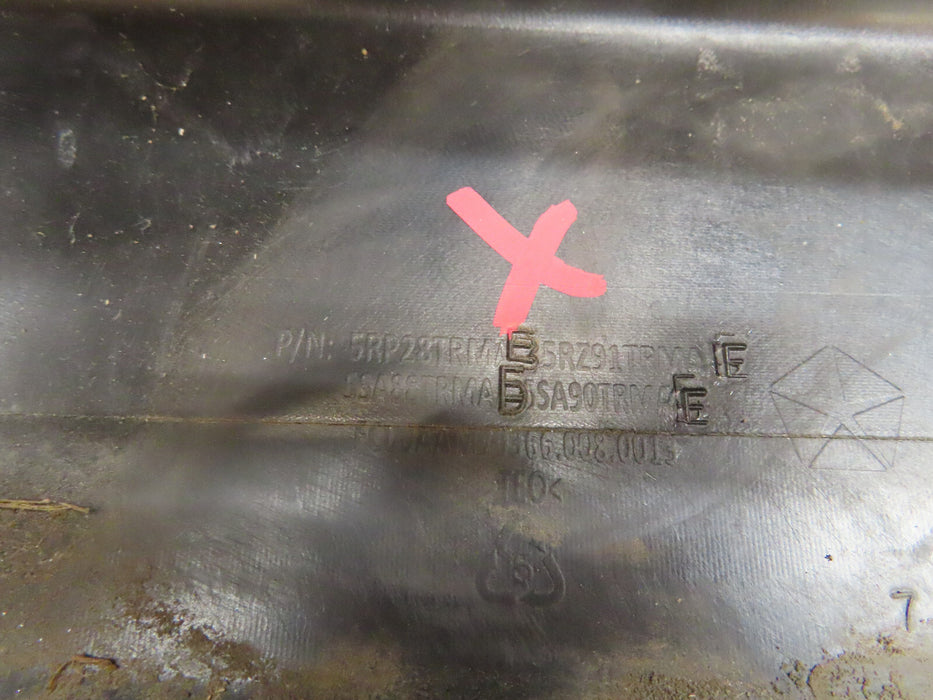 2017 2018 CHRYSLER PACIFICA REAR BUMPER COVER OEM 5RP28TRMA