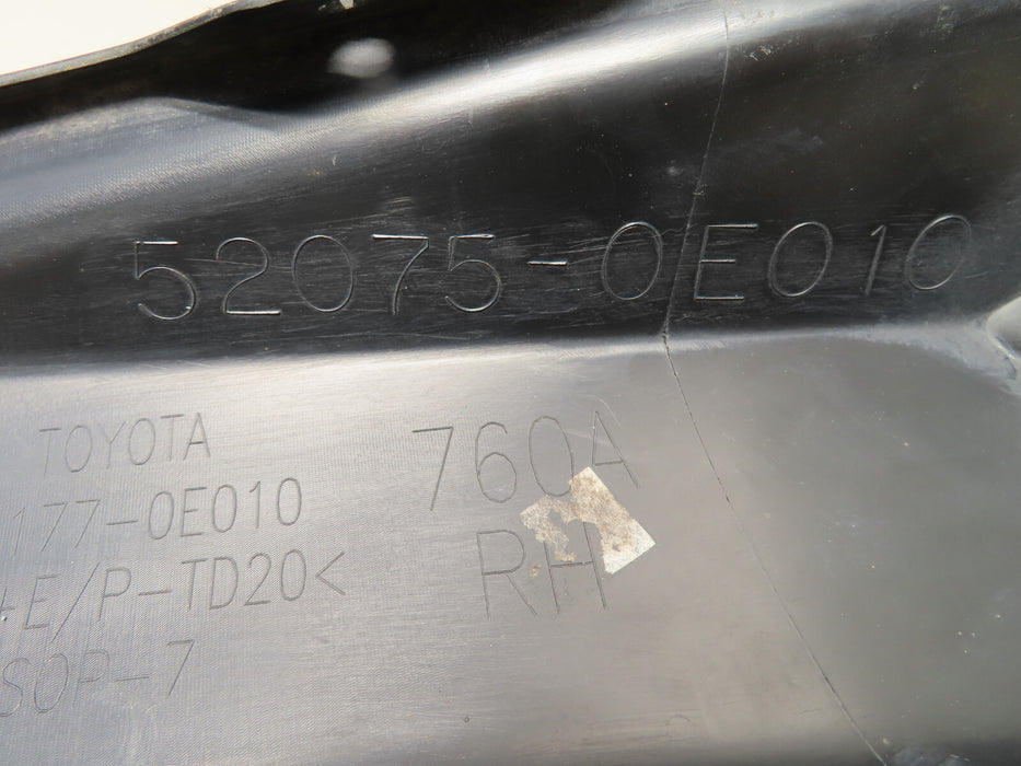 2016-2019 LEXUS RX350 RX450H REAR RIGHT PASSENGERS LOWER BUMPER OEM 52177-0E010