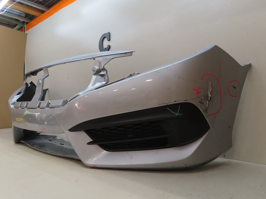 2016 2017 2018 HONDA CIVIC FRONT BUMPER COVER OEM 71101-TBA-A010