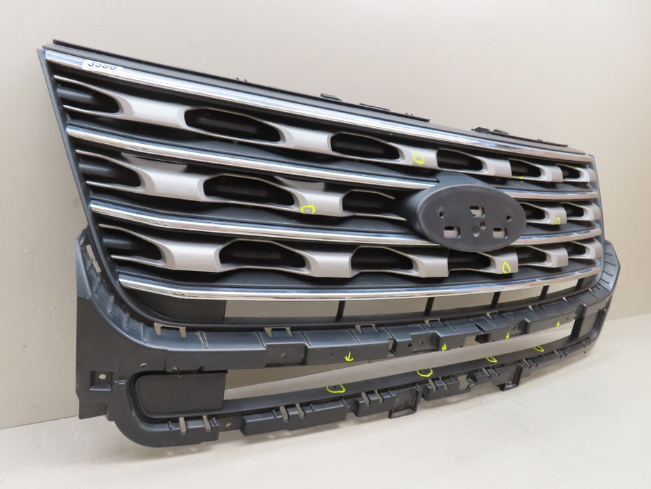 2016-2017 FORD EXPLORER FRONT BUMPER RADIATOR GRILLE GRILL OEM FB53-8150-ABW