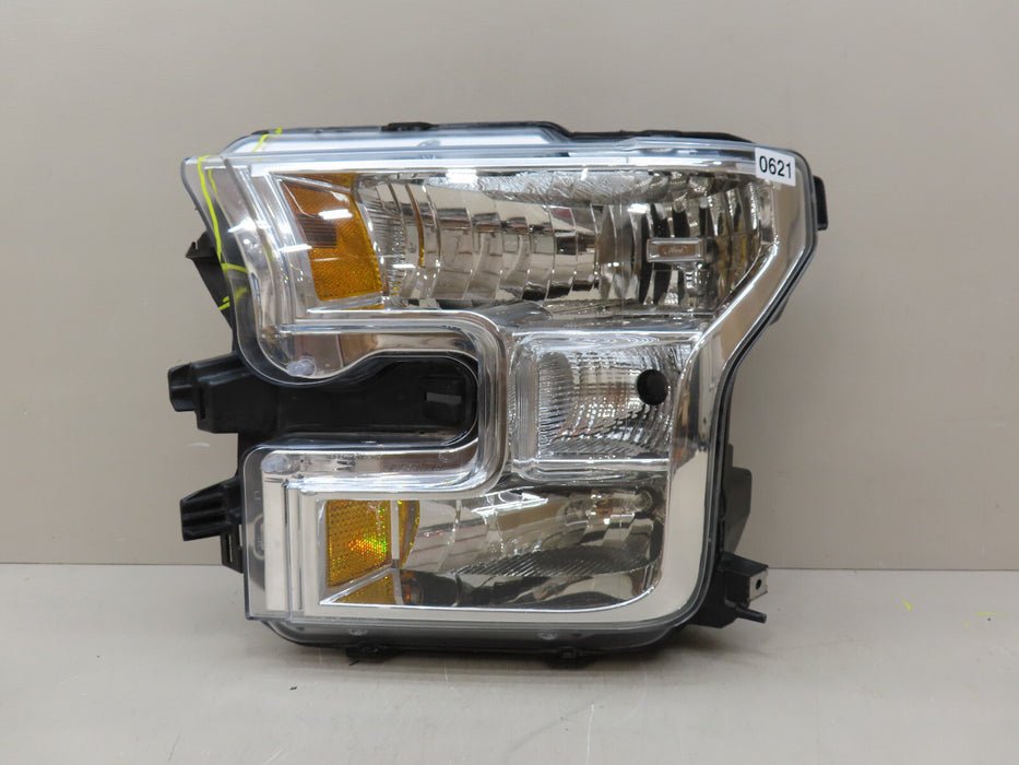 2015-2017 FORD F150 F-150 FRONT LEFT DRIVER HEADLIGH HALOGEN OEM FL34-13006-A
