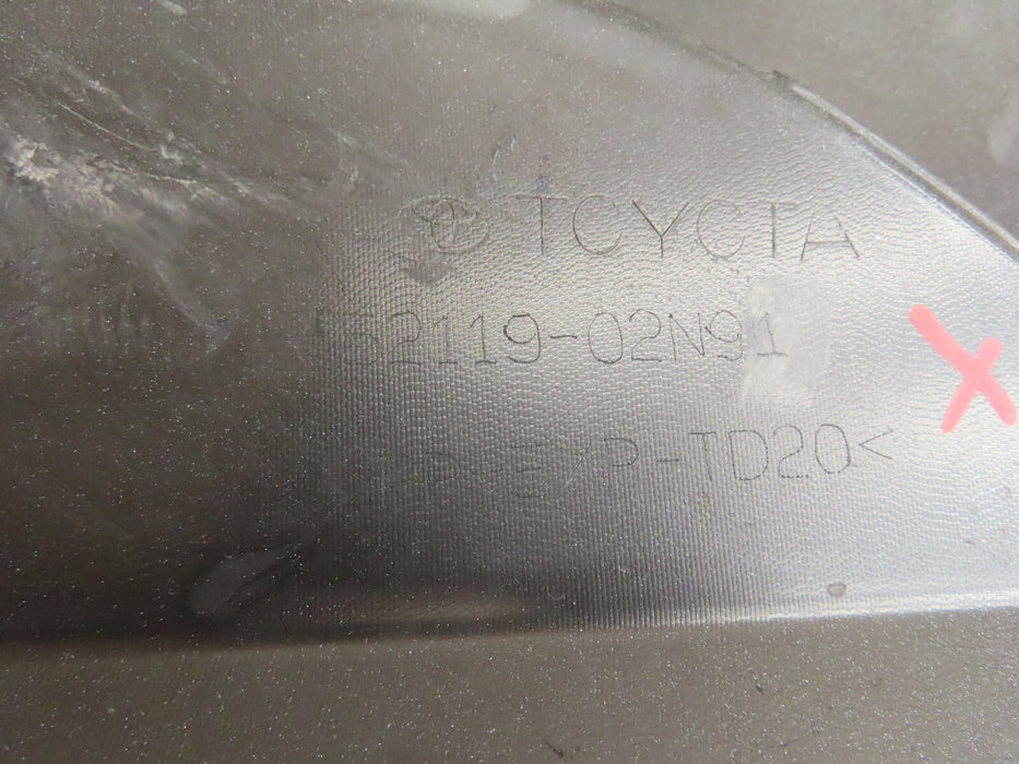 2020 2021 2022 TOYOTA COROLLA FRONT BUMPER COVER OEM 5211902N91