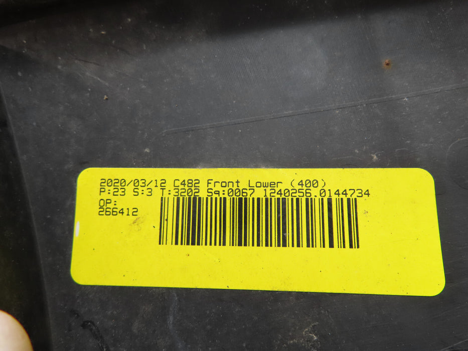 2020 2021 FORD ESCAPE FRONT LOWER BUMPER COVER VALANCE OEM LJ6B-17C831