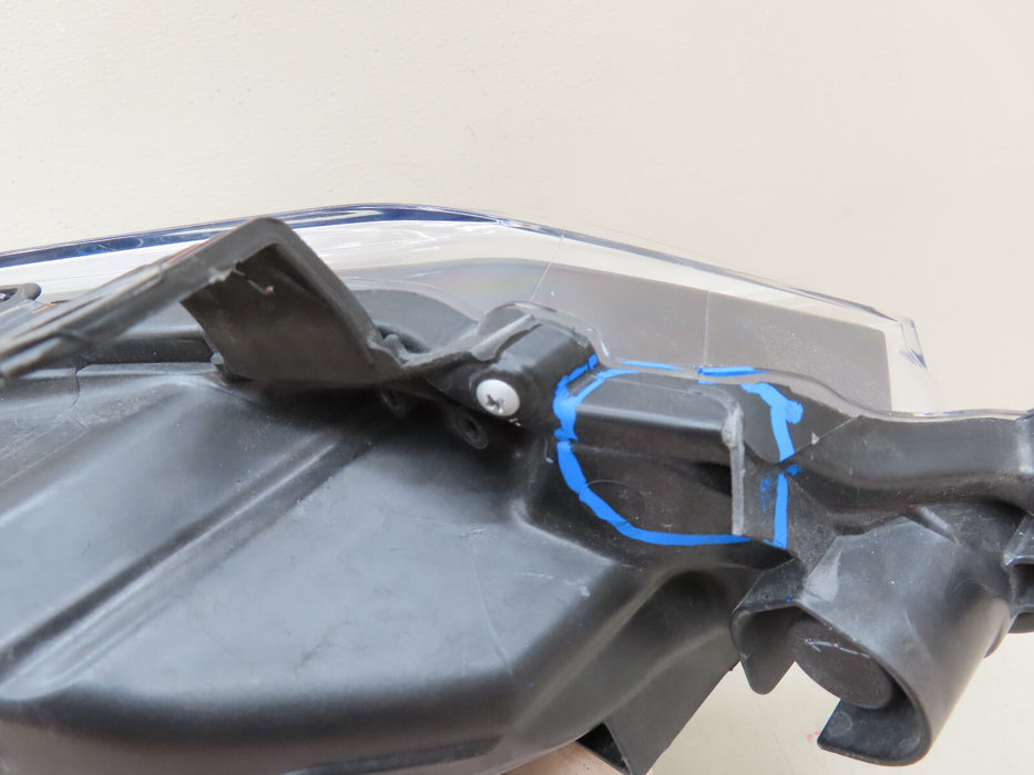 2014-2016 TOYOTA COROLLA FRONT LEFT DRIVER SIDE HEADLIGHT HALOGEN AFTERMARKET
