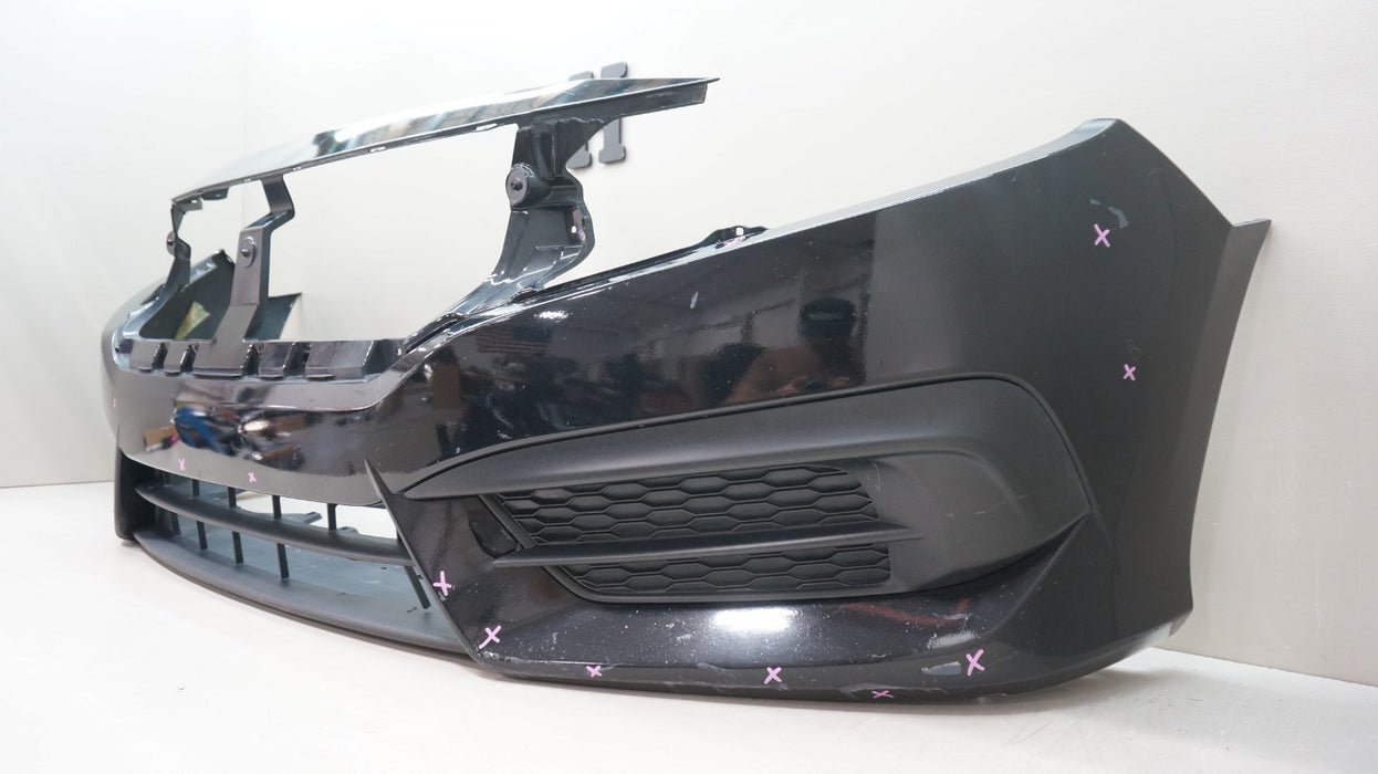 2016-2018 HONDA CIVIC FRONT BUMPER COVER OEM 71101-TBA-A010