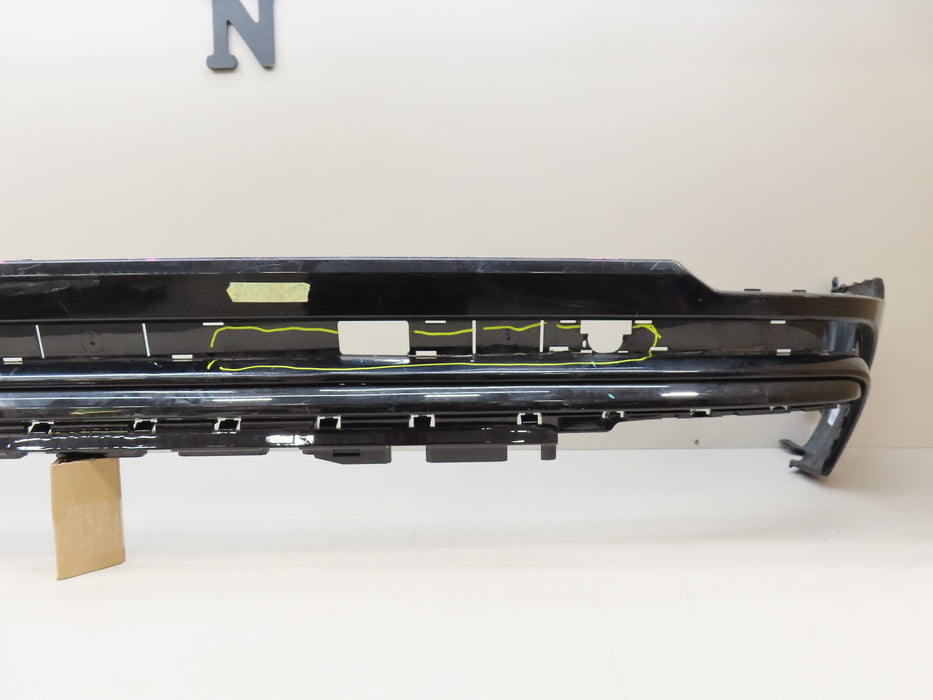 2019-2023 AUDI Q8 S-LINE REAR LOWER BUMPER COVER 4M8807527D OEM