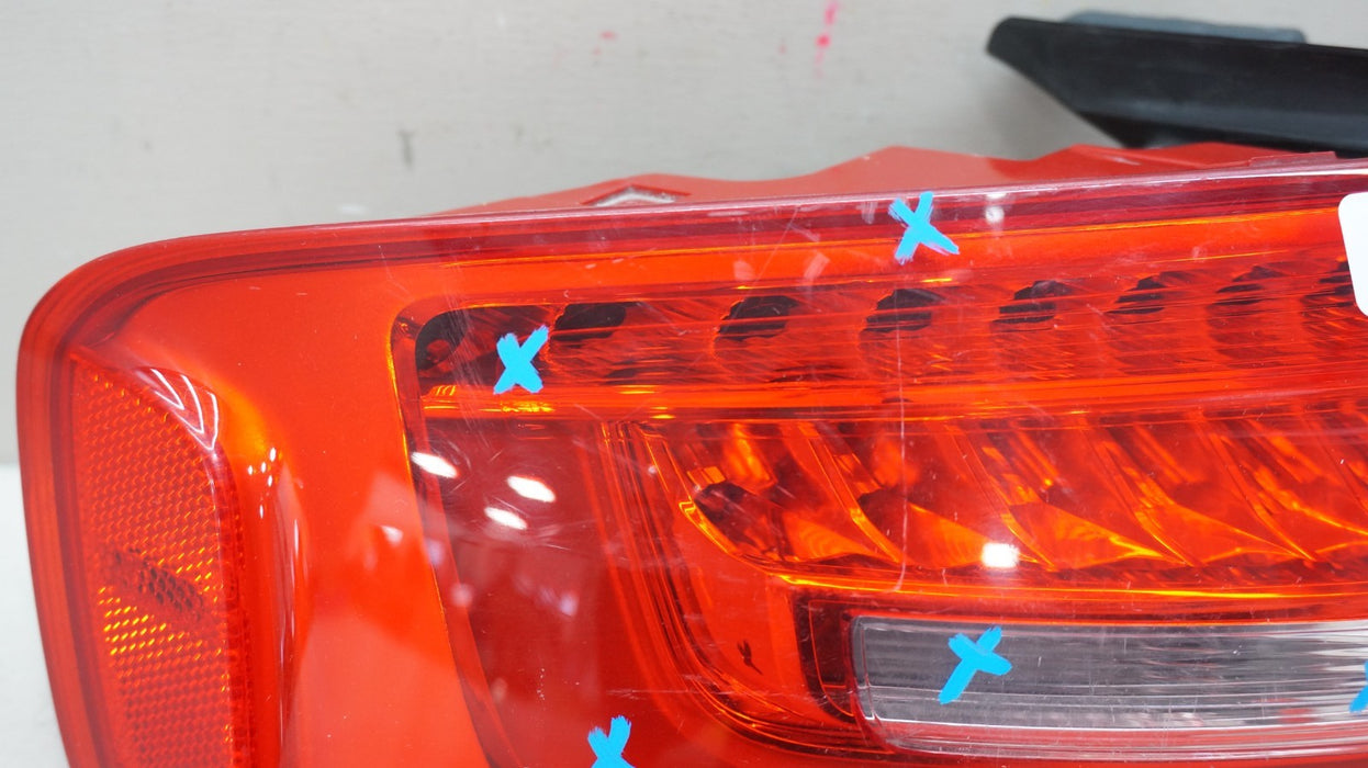 2013-2016 AUDI A4 S4 REAR LEFT DRIVER SIDE OUTER TAIL LIGHT OEM 01091603