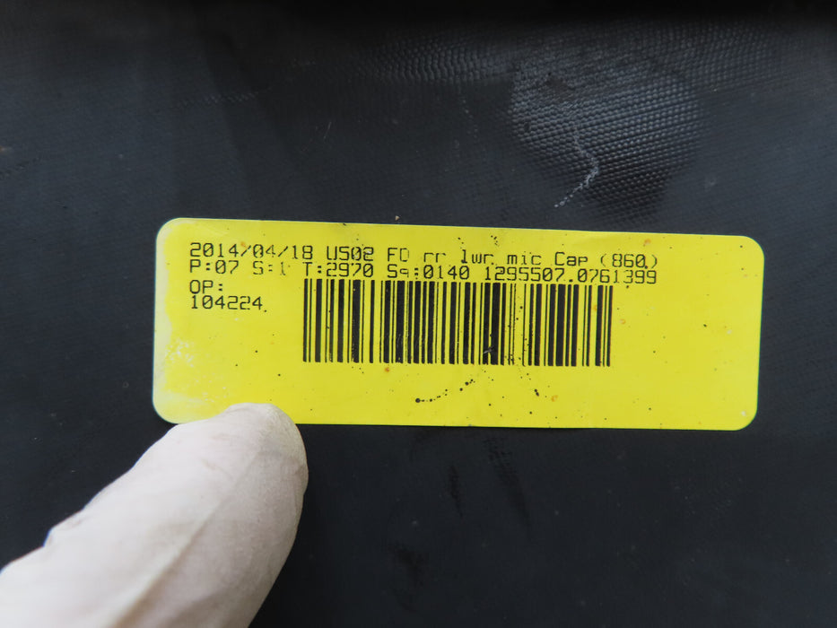 2011-2015 FORD EXPLORER REAR BUMPER COVER BB53-17F954 OEM