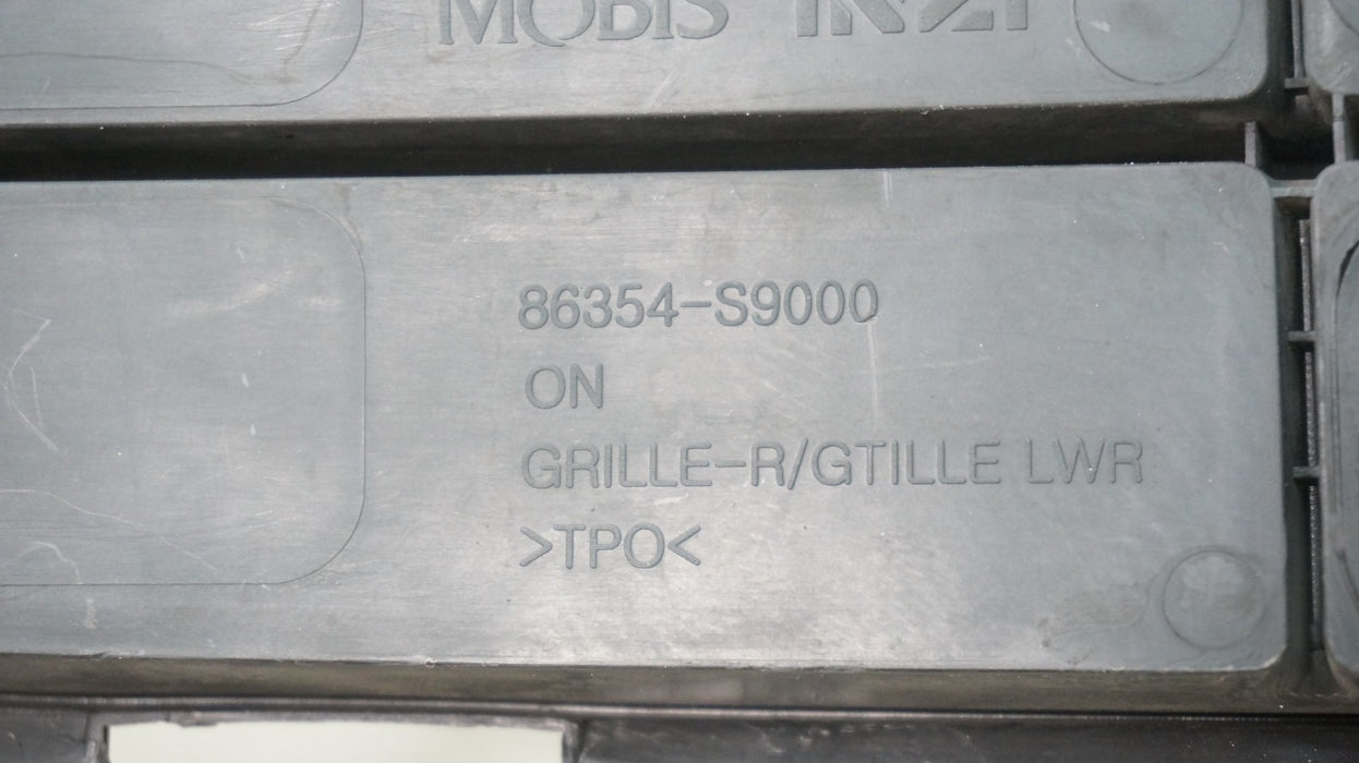 2020-2022 KIA TELLURIDE FRONT LOWER BUMPER GRILLE OEM 86354-S9000