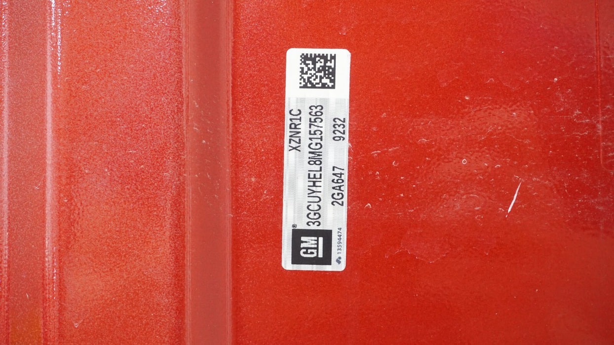 2019-2023 CHEVROLET SILVERADO 1500 HIGH COUNTRY REAR TAILGATE PANEL OEM