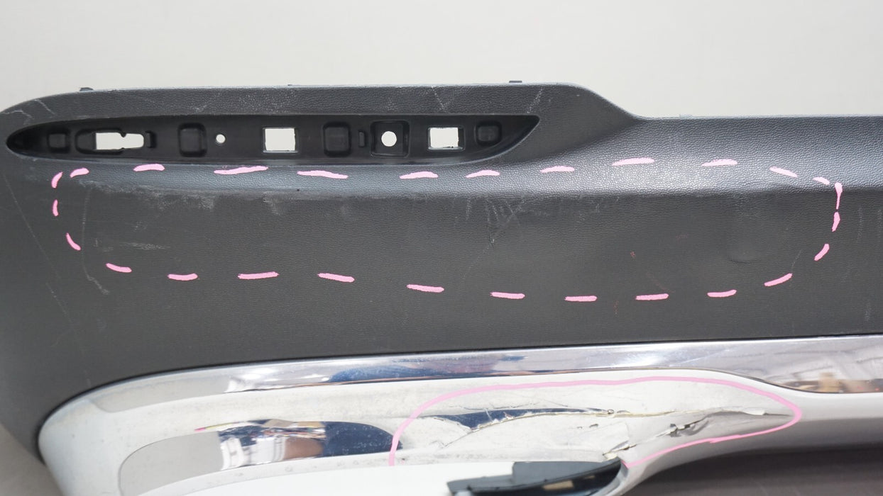 2016-2018 MERCEDES BENZ GLC300 REAR LOWER BUMPER COVER VALANCE OEM A2538850925