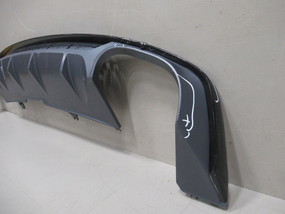 2017 2018 AUDI S5 REAR BUMPER LOWER VALANCER DIFFUSER COVER OEM 8W6.807.5213 D