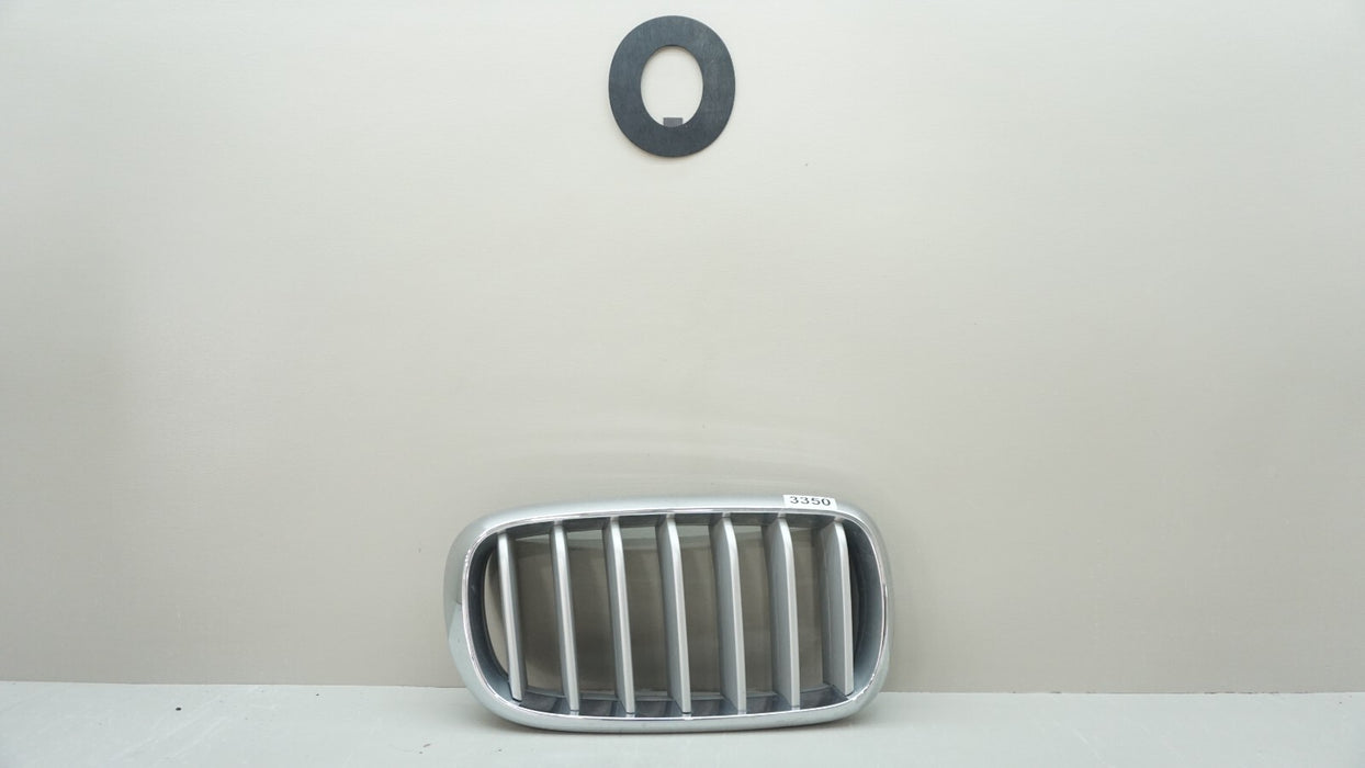 2014-2018 BMW X5 X6 LEFT DRIVER SIDE KIDNEY GRILLE GRILL 5111MI-7309775-02 OEM