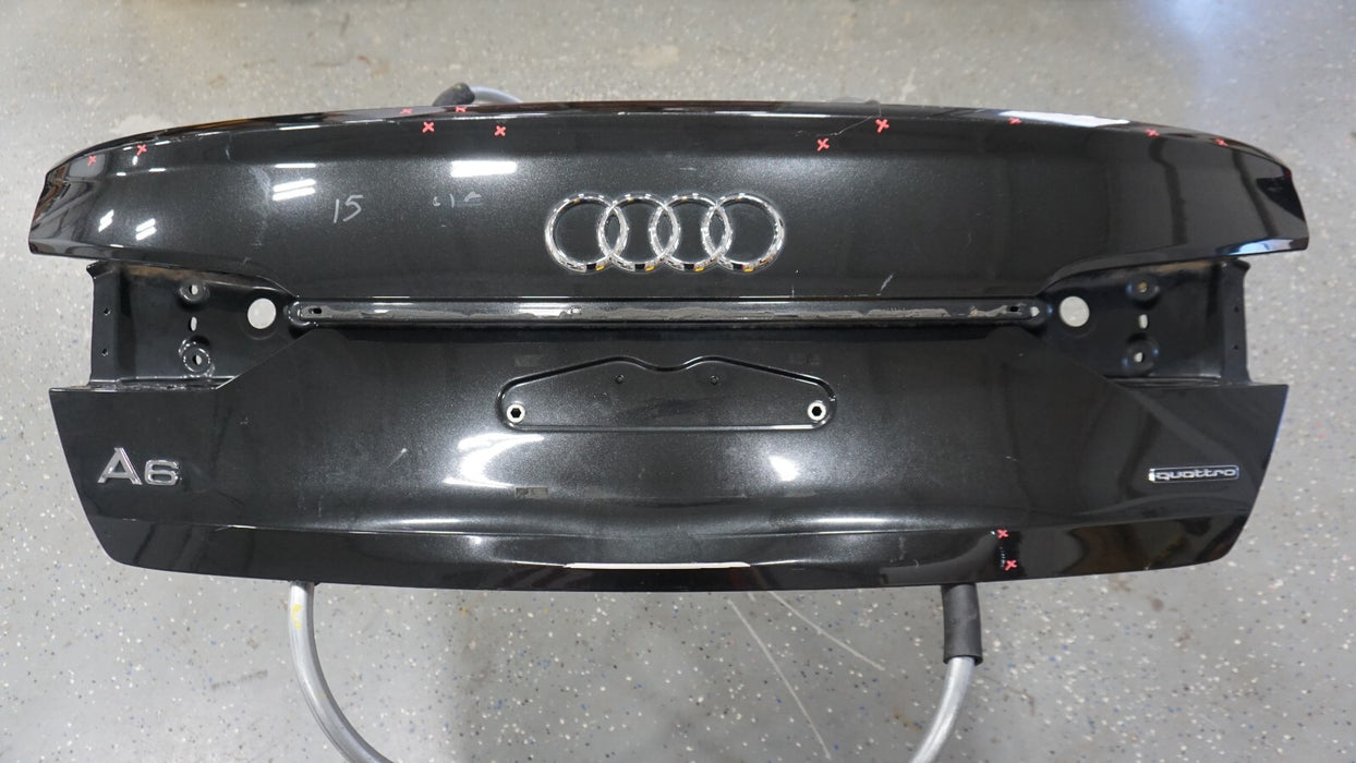 2019-2024 AUDI A6 REAR TRUNK DECK LID SHELL COVER OEM 19 20 21 22 23 24