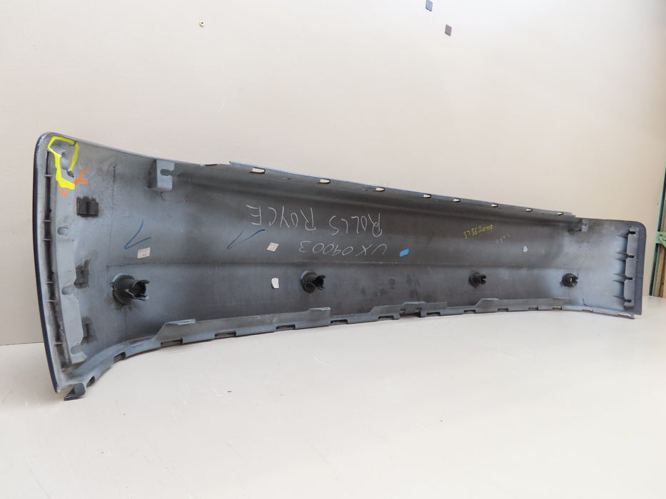 2010-2012 ROLLS ROYCE PHANTOM REAR BUMPER COVER OEM 51127040021