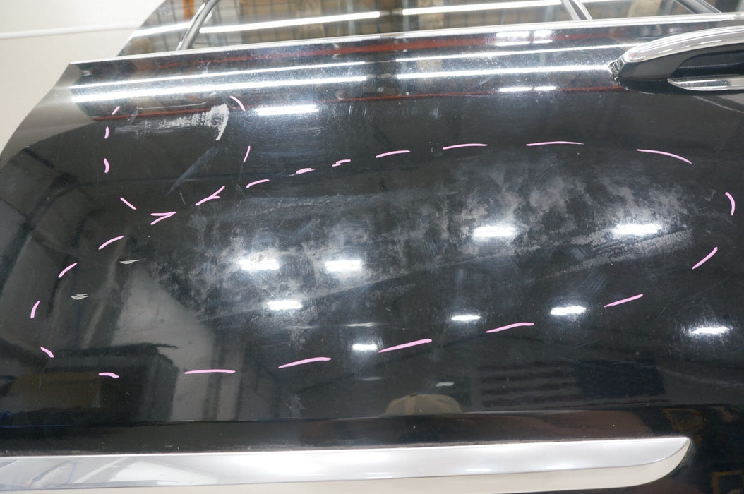 2015-2020 CADILLAC ESCALADE REAR LEFT DRIVERS SIDE DOOR PANEL W/ INNER TRIM OEM