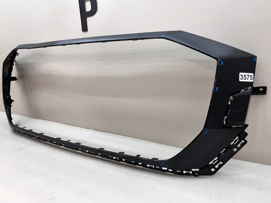 2019-2023 AUDI Q8 FRONT UPPER RADIATOR GRILLE SURROUND TRIM OEM 4M8 807 725