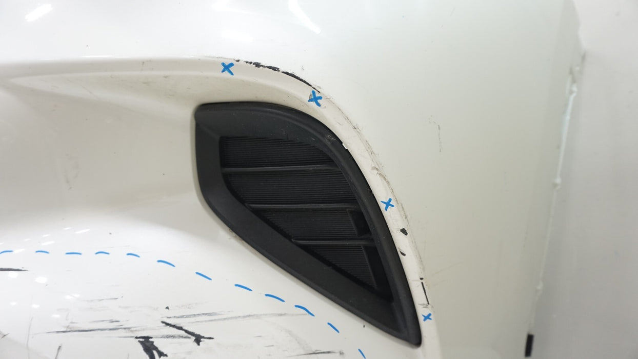 2020-2021 TOYOTA HIGHLANDER FRONT BUMPER COVER PANEL W GRILLE OEM