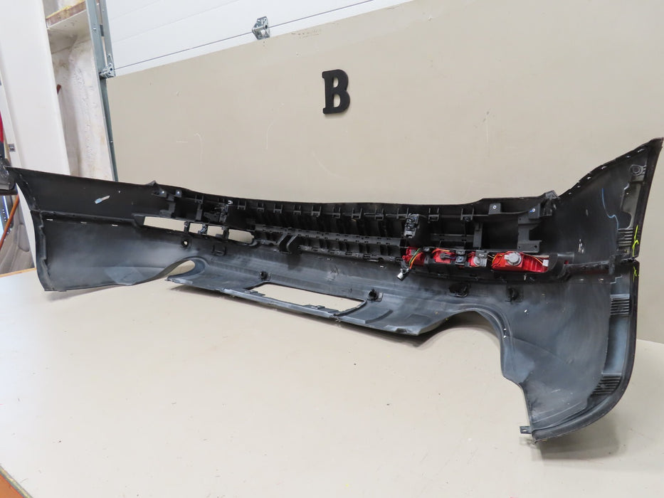 2010-2015 AUDI Q7 REAR BUMPER W/LOWER VALANCE COVER OEM P/N 4L0807511G