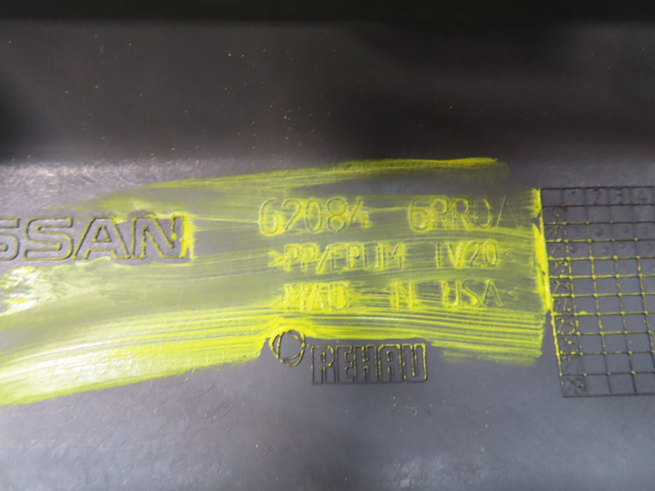 2021-2022 NISSAN ROGUE 4DR SUV FRONT LOWER BUMPER COVER PANEL OEM 62084-6RR0A