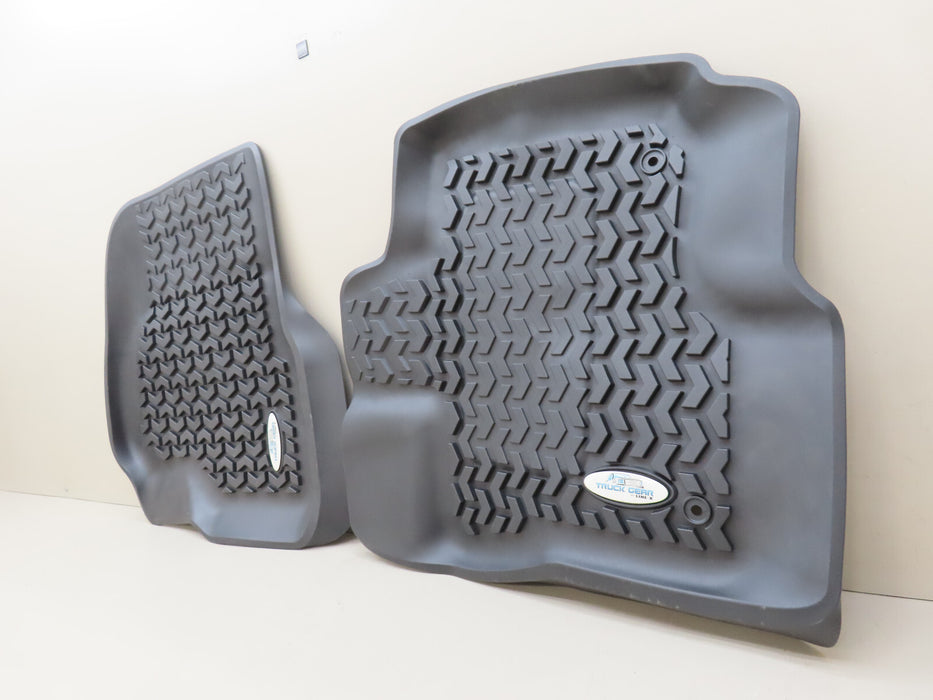 2015 FORD F150 F-150 RUBBER FLOOR MATS REAR/DRIVER/PASSENGER TRUCK GEAR  LINE-X