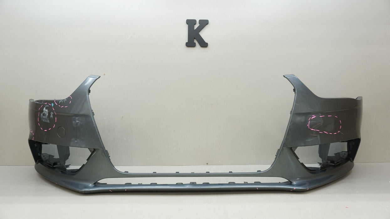 2013-2016 AUDI A4 S-LINE FRONT BUMPER COVER OEM 13 14 15 16 8K0807437S