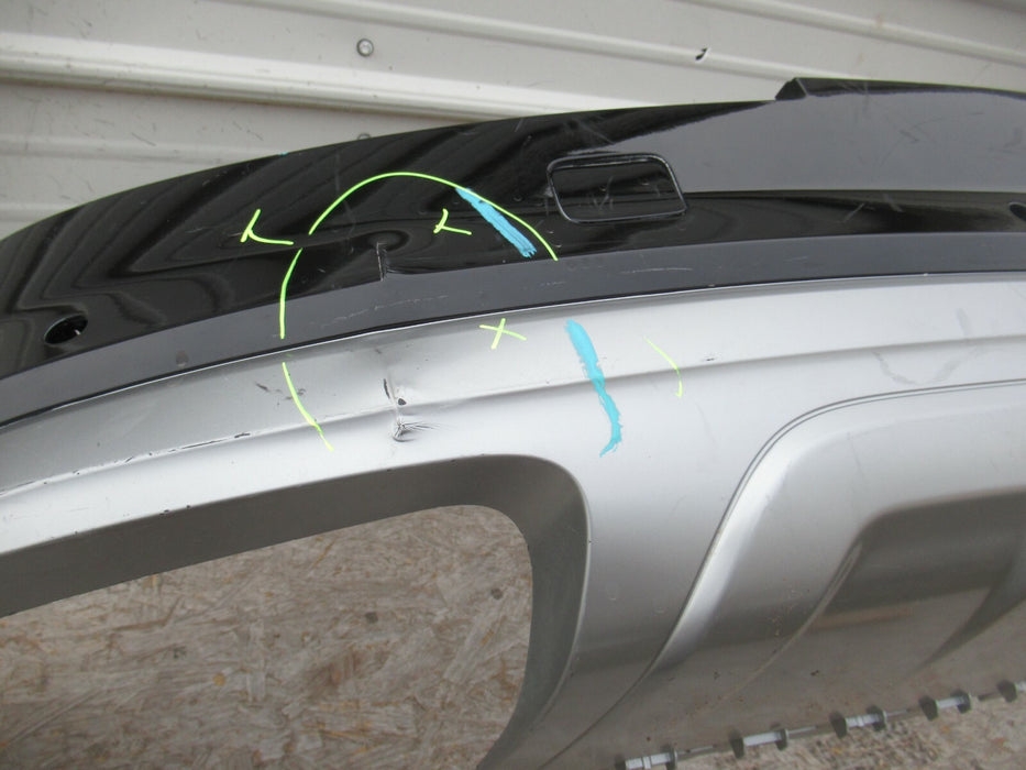 2017-2019 AUDI Q7 REAR BUMPER COVER VALANCE  /W PARKING SENSOR HOLES OEM