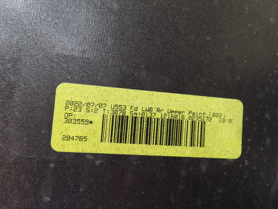 2018-2020 FORD EXPEDITION UPPER REAR BUMPER COVER OEM