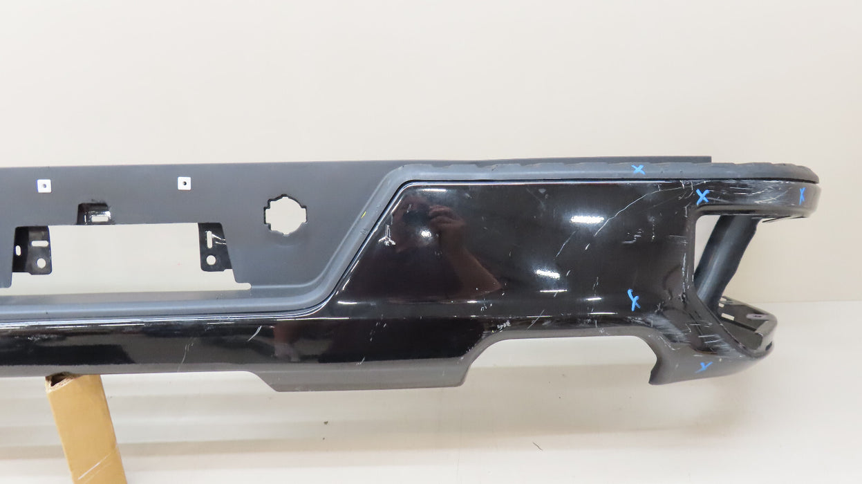 2019- 2023 GMC SIERRA CHEVROLET SILVERADO 1500 REAR BUMPER METAL OEM