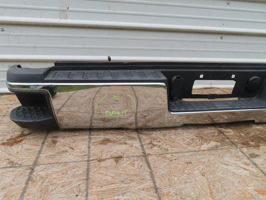 2014 2015 2016 2017 2018 CHEVROLET SILVERADO SIERRA 2500 3500 REAR BUMPER OEM