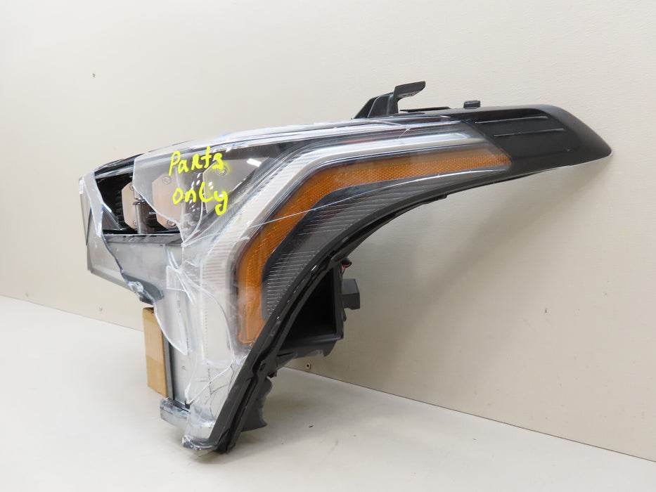 2022 2023 2024 TOYOTA TUNDRA FRONT LEFT DRIVER SIDE HEADLIGHT LED OEM PARTS ONLY