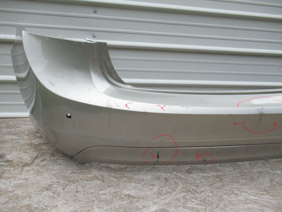 2012 - 2018 VOLVO S60 REAR BUMPER COVER PANEL W/ PARKING SENSORS HOLES OEM