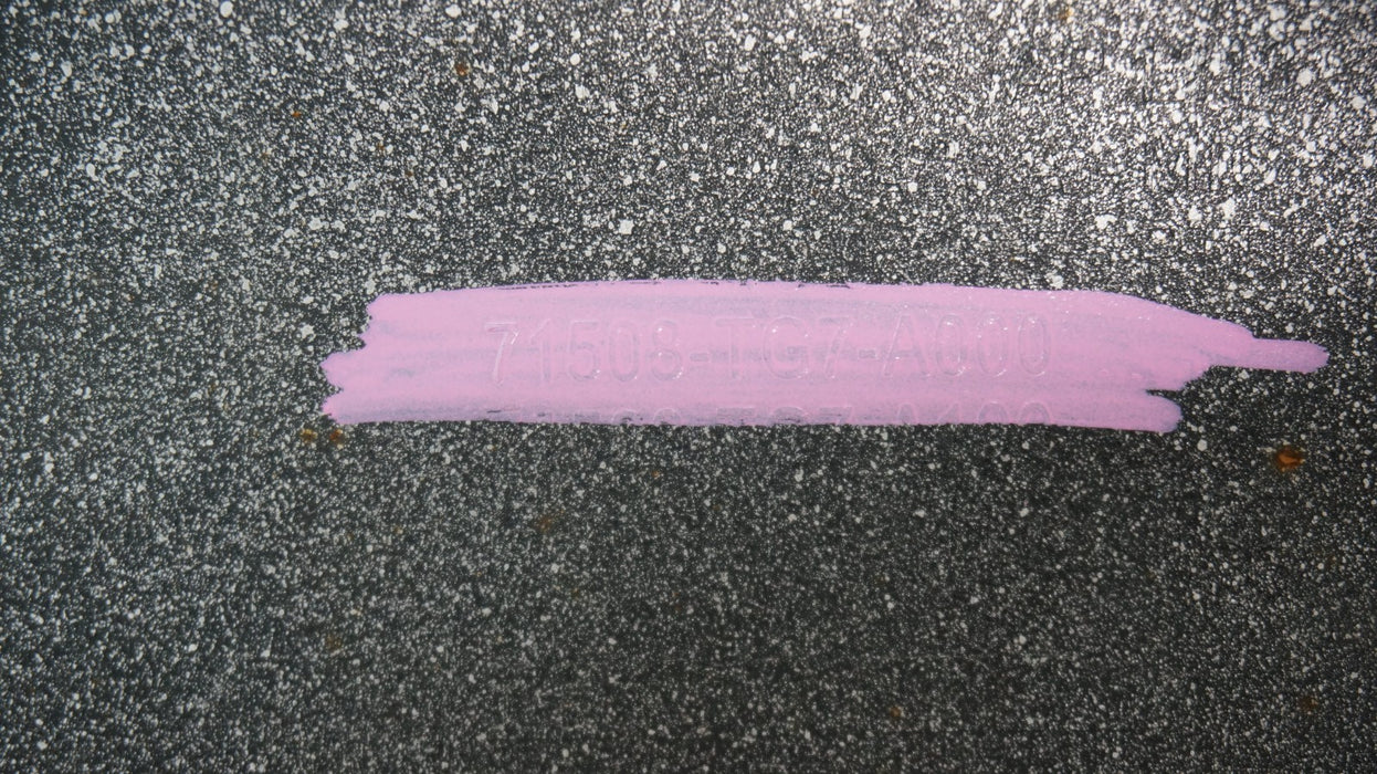 2016-2018 HONDA PILOT REAR LOWER BUMPER GARNISH PANEL OEM 71508-TG7-A000