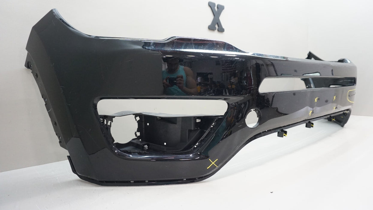 2017-2021 JEEP COMPASS FRONT BUMPER COVER 5SY47TRMAC OEM 17 18 19 20 21