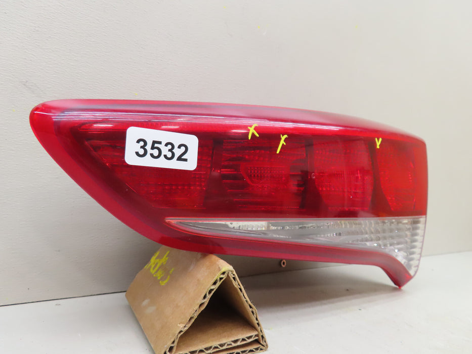 2015 2016 2017 2018 HYUNDAI TUCSON REAR RIGHT PASSENGER TAIL LIGHT INNER OEM