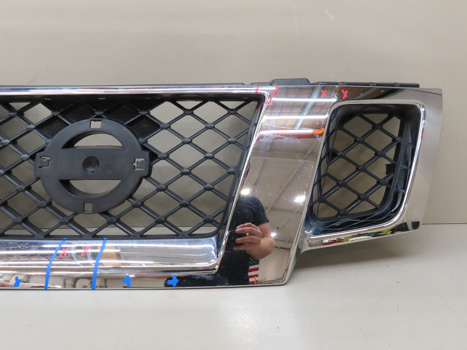2009-2017 NISSAN FRONTIER FRONT UPPER RADIATOR GRILLE GRILL OEM, P#62310-ZL00B