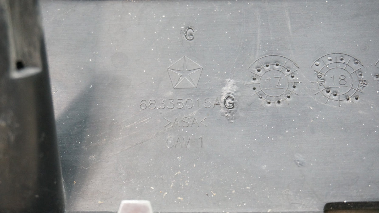 2019-2023 DODGE RAM 1500 FRONT UPPER GRILLE MOLDING 68335015A OEM