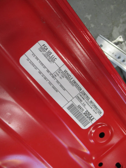 2018-2023 JEEP WRANGLER GLADIATOR RUBICON FRONT HOOD OEM