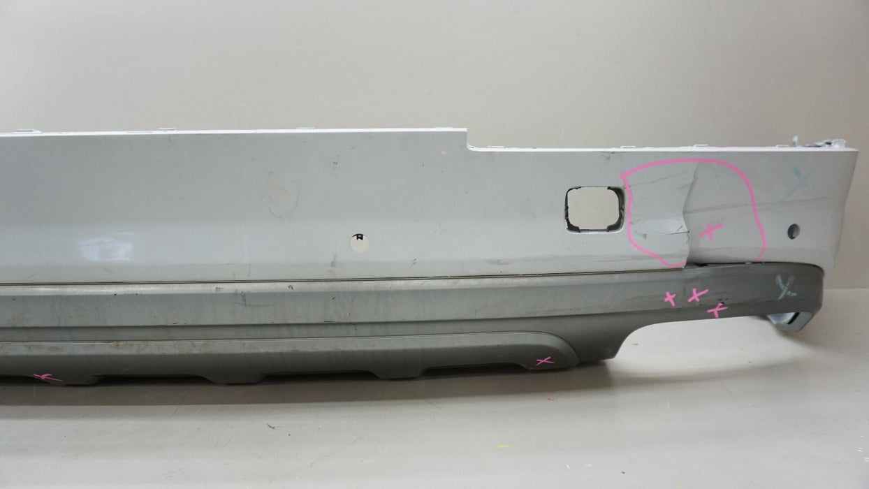 2017-2019 AUDI Q7 REAR LOWER BUMPER COVER W/ SPOILER VALANCE PANEL OEM 4M0807521