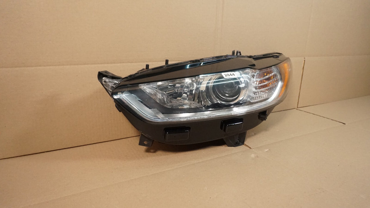 2017-2019 FORD FUSION FRONT LEFT DRIVER SIDE HEADLIGHT HALOGEN LIGHT LAMP OEM